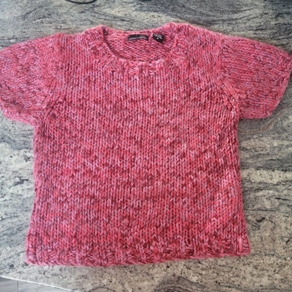 Moda International Victorias Secret fitted wool sweater Medium